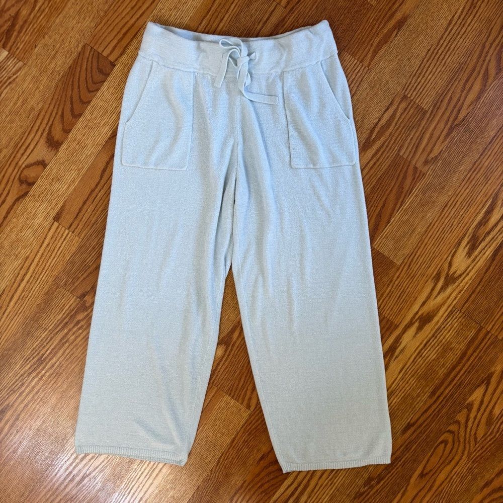 Tommy Bahama Island Soft Brushed Relaxed Pants Womens Small Blue Heather